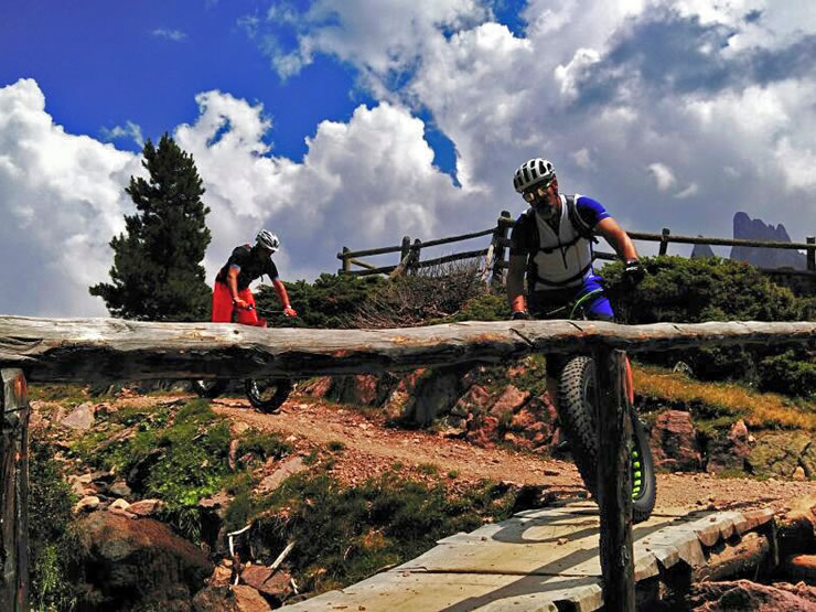 Noleggio Fat-Bike a Selva Gardena