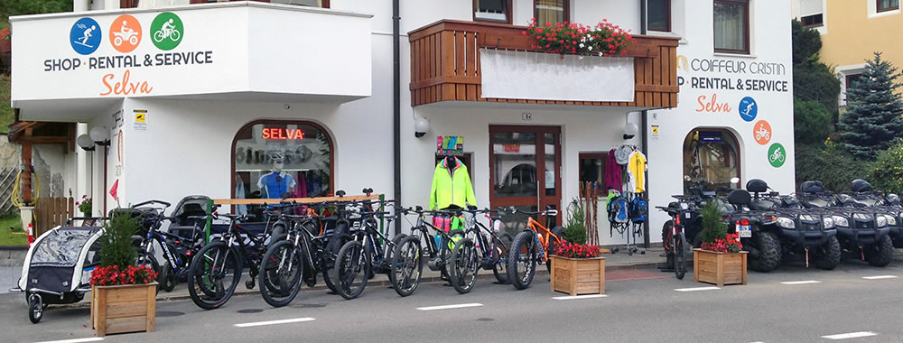 Mountainbike Verleih in Wolkenstein in Gröden